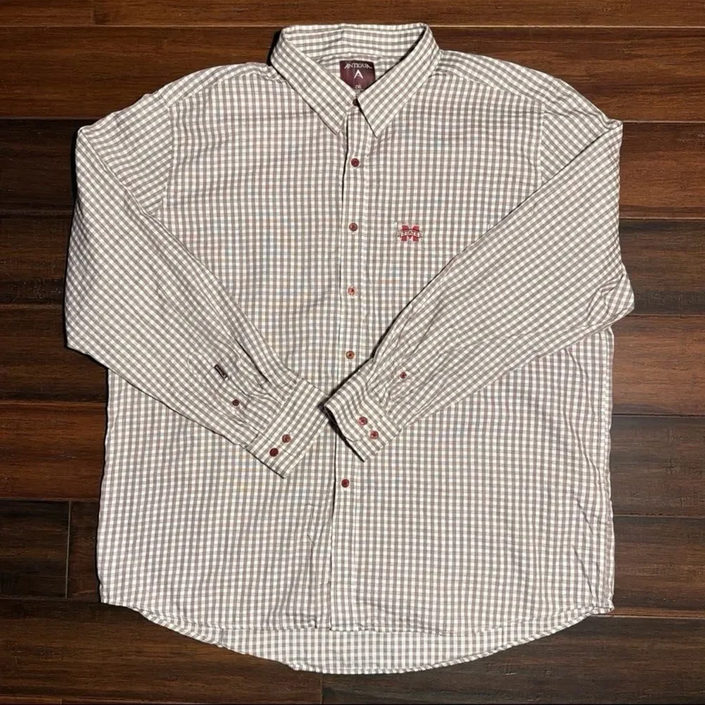 Mississippi State Long Sleeve Button Front Shirt